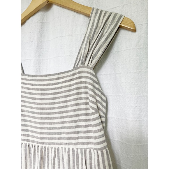 Madewell Striped Tiered Maxi Dress - Picture 5 of 9